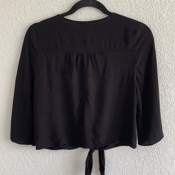 Bohemian Black Top - Picture 3 of 5